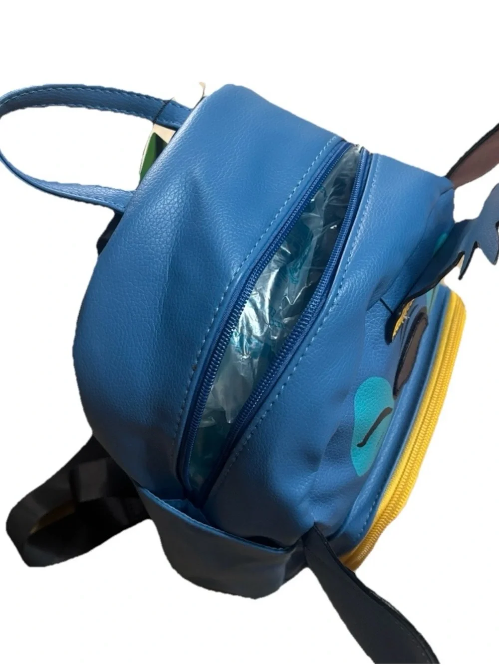 Disney Stitch Pineapple Mini Backpack NWT 10” Faux Leather Loungefly Style 🍍🌺
